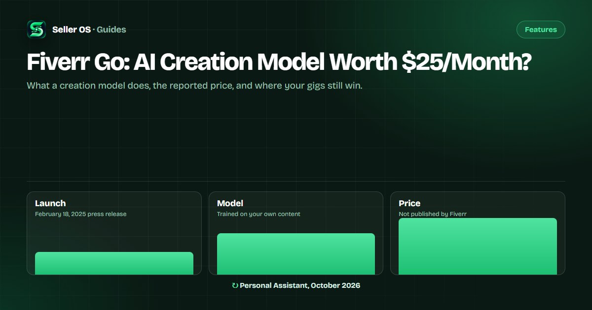 Comparison of a buyer generating assets from a creation model versus ordering a custom gig from a seller